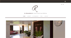 Desktop Screenshot of dr-ruemmelein.ch
